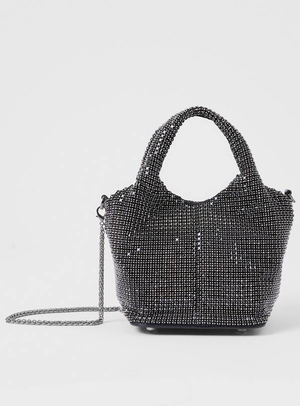 FRENCH CONNECTION Diamonte Bucket Bag One Size