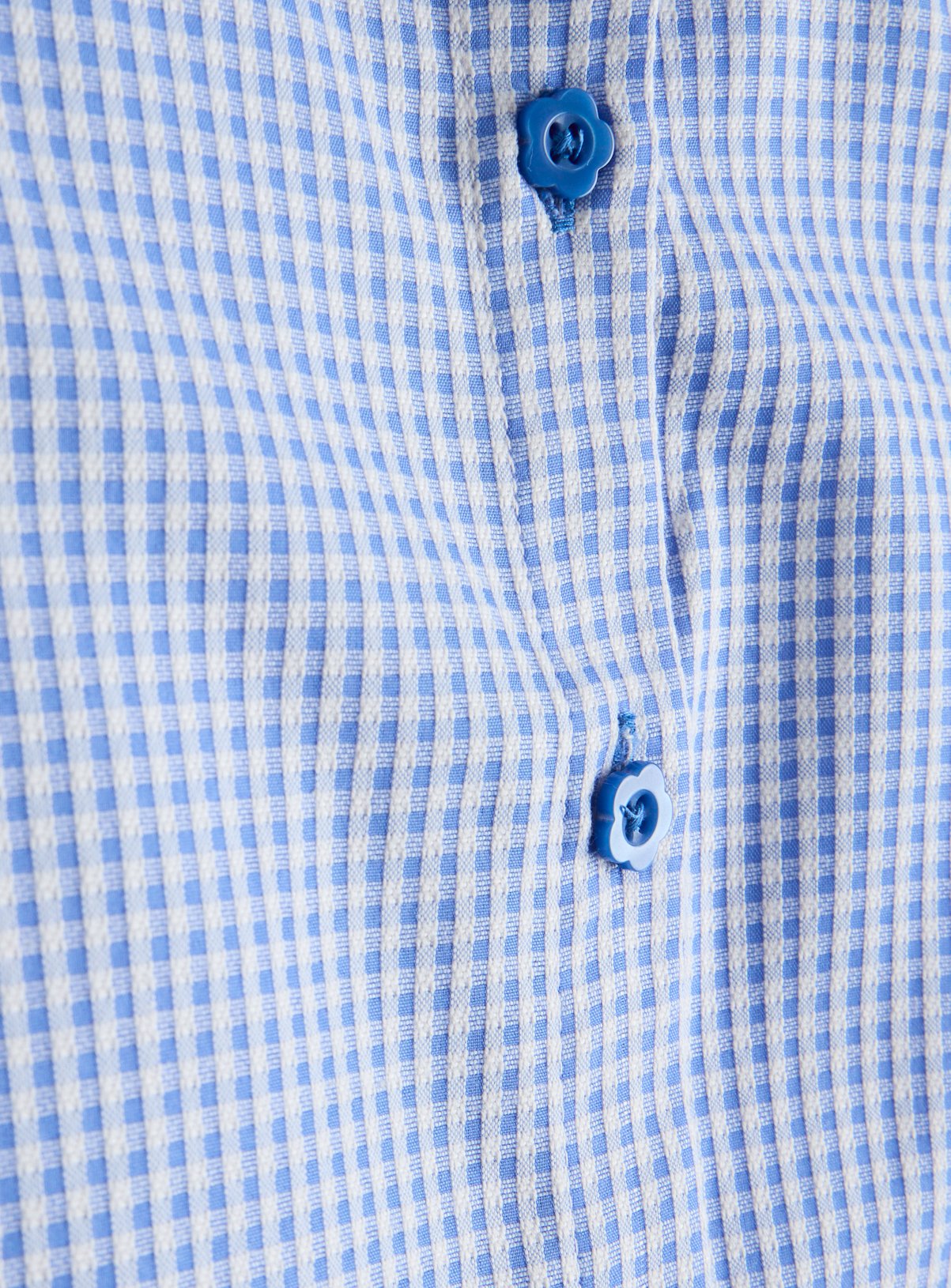 Blue Gingham Blouse & Shorts Set 9 years - Image 2 thumbnail
