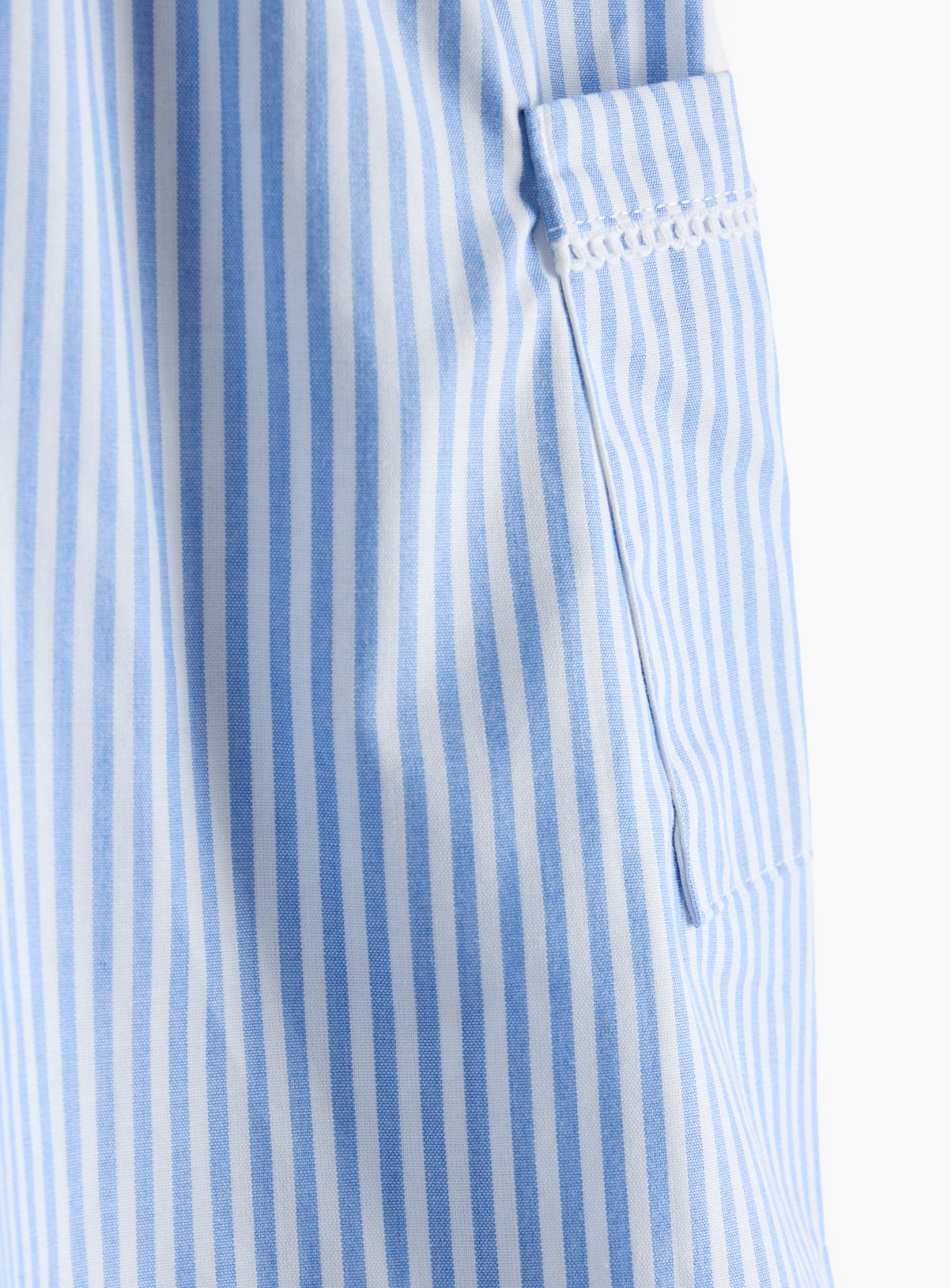 Blue Stripe Gingham Blouse & Skirt 5 years - Image 3 thumbnail