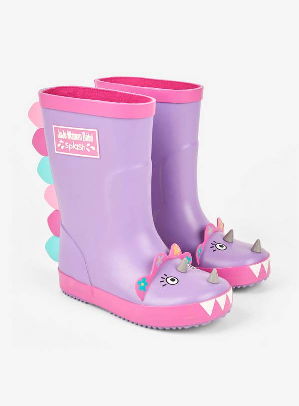 JOJO MAMAN BÉBÉ Dino Wellies 10 Infant