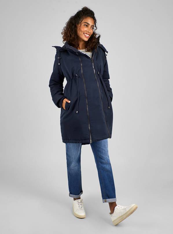 JOJO MAMAN B&Eacute;B&Eacute; 2 In 1 Maternity Padded Parka 10