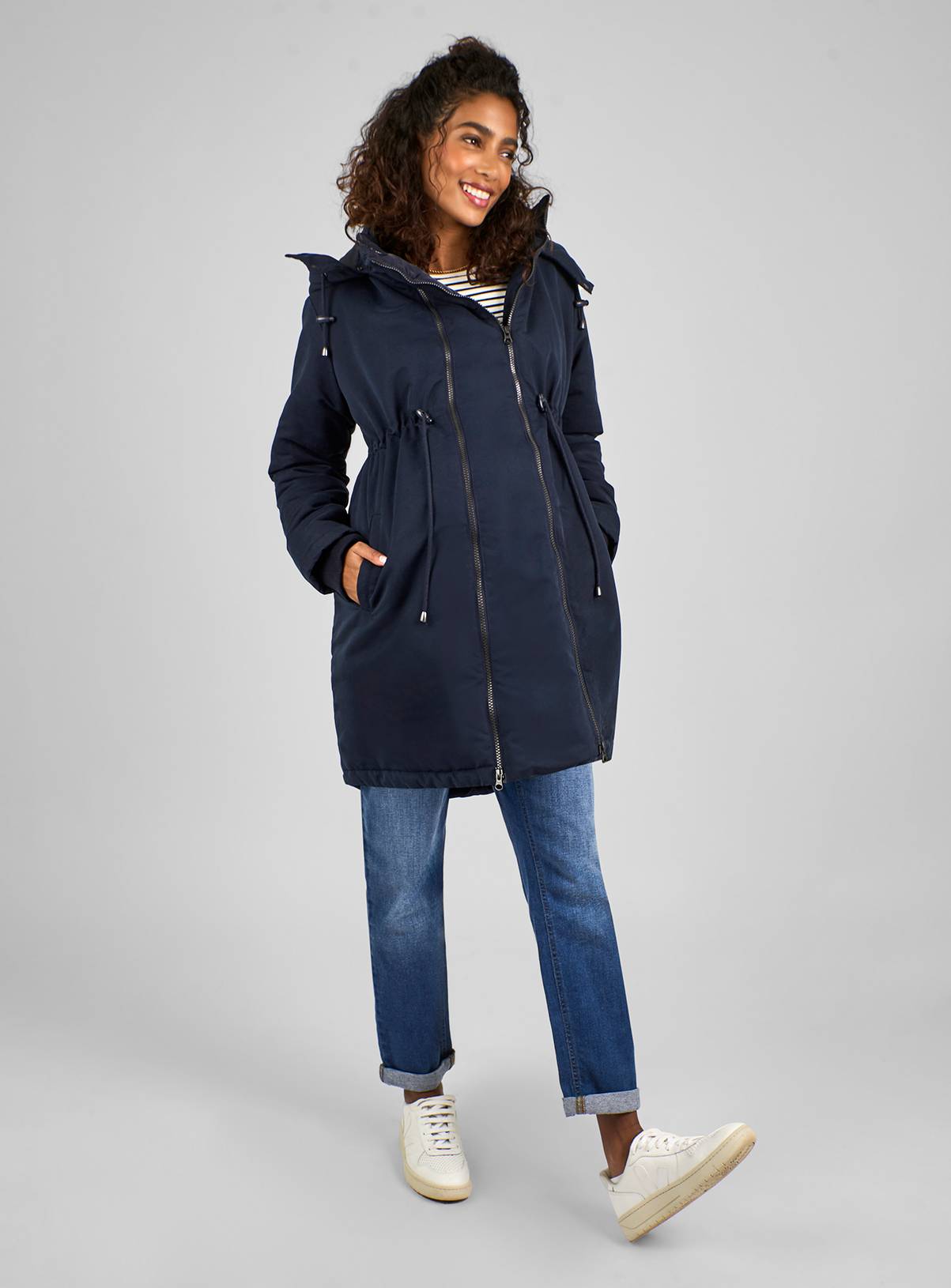 JOJO MAMAN BÉBÉ 2 In 1 Maternity Padded Parka 8 - Image 1