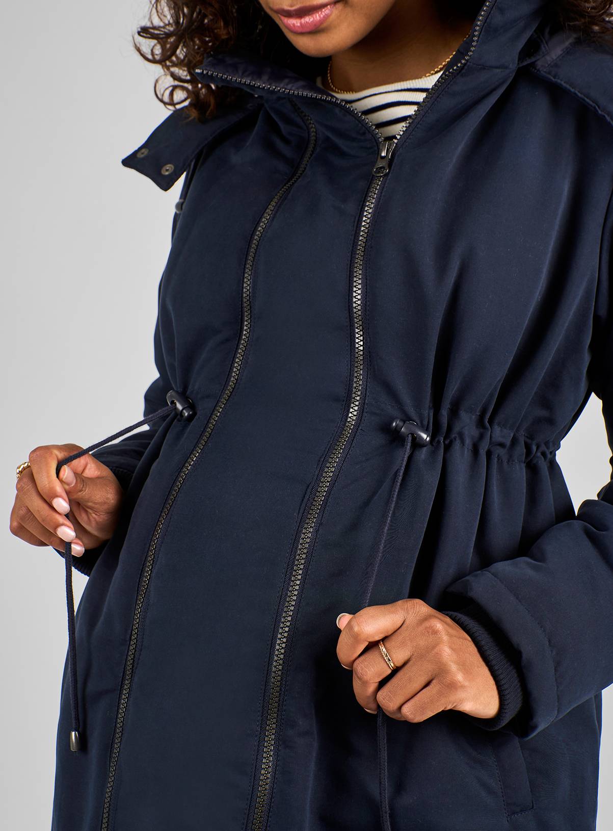 JOJO MAMAN BÉBÉ 2 In 1 Maternity Padded Parka 8 - Image 5