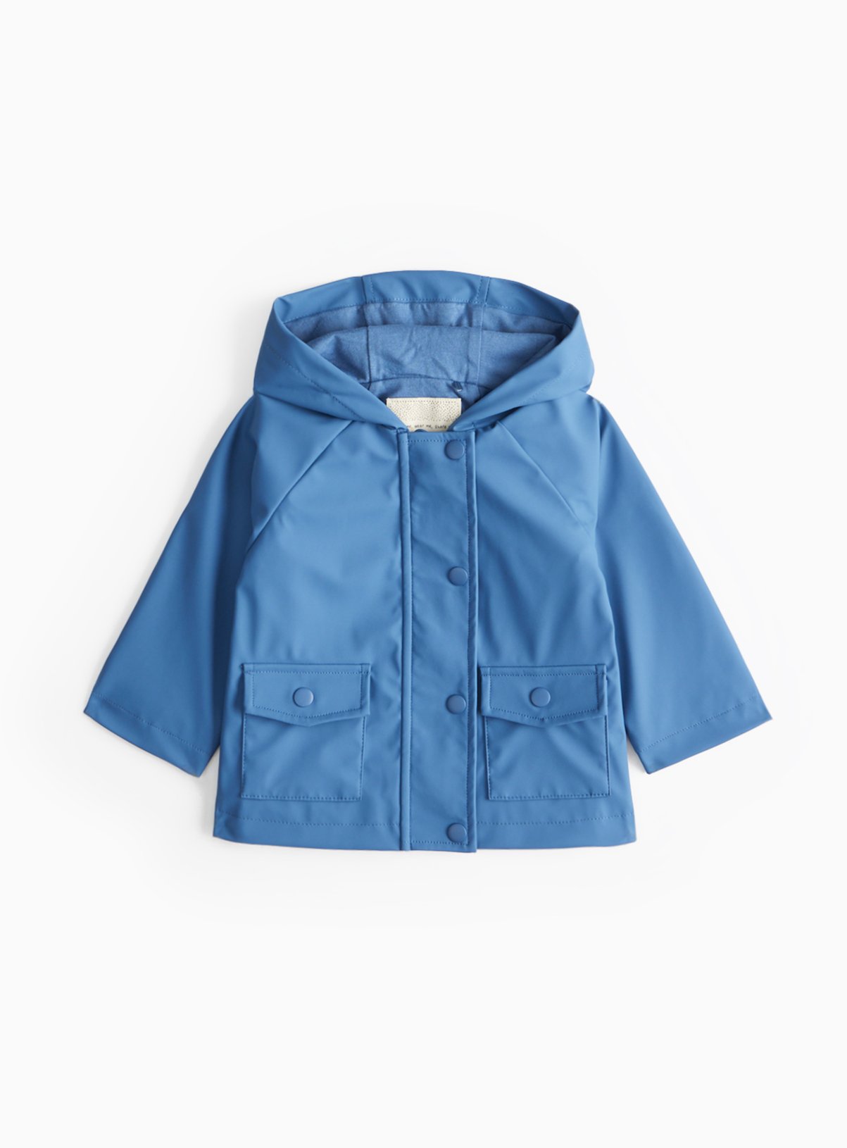 Blue Rubberised Mac 18-24 months