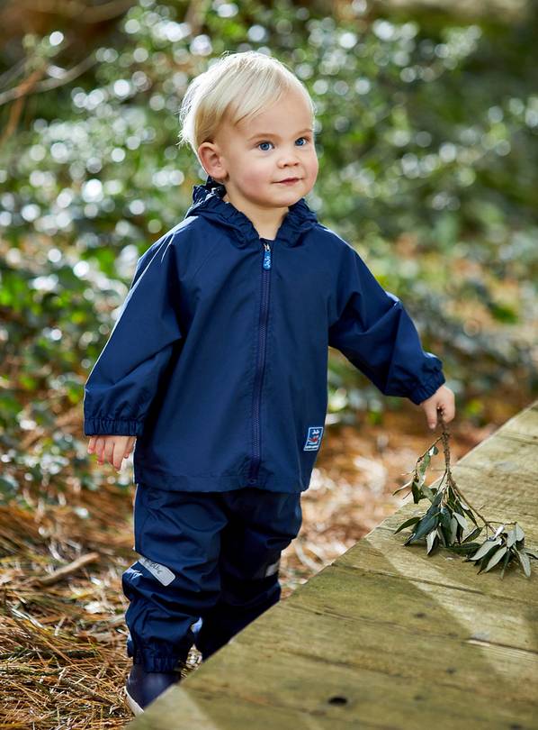 JOJO MAMAN B&Eacute;B&Eacute; Pack Away Rain Jacket 3-4 Years