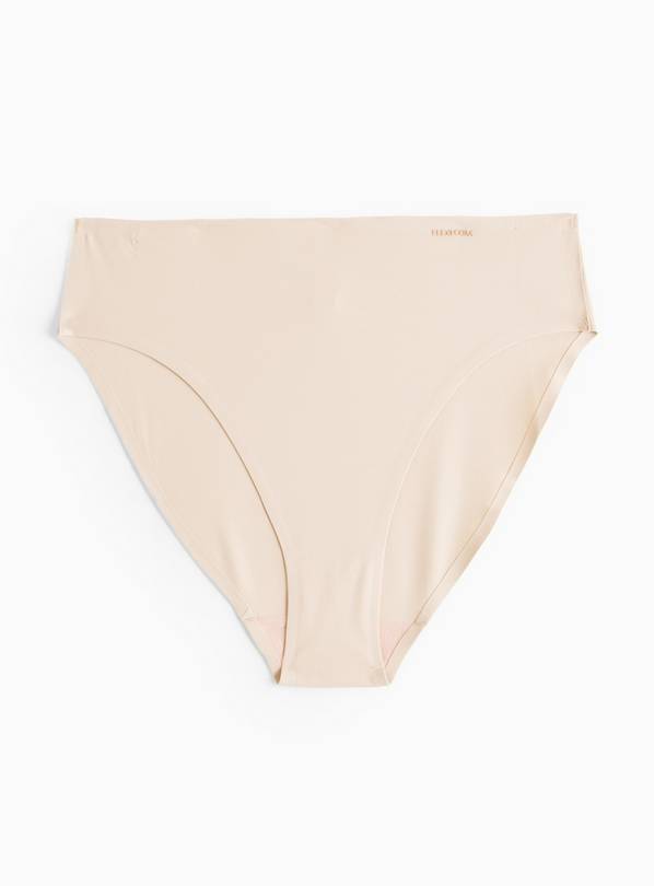 Light Beige Bonded High Leg Knickers 14