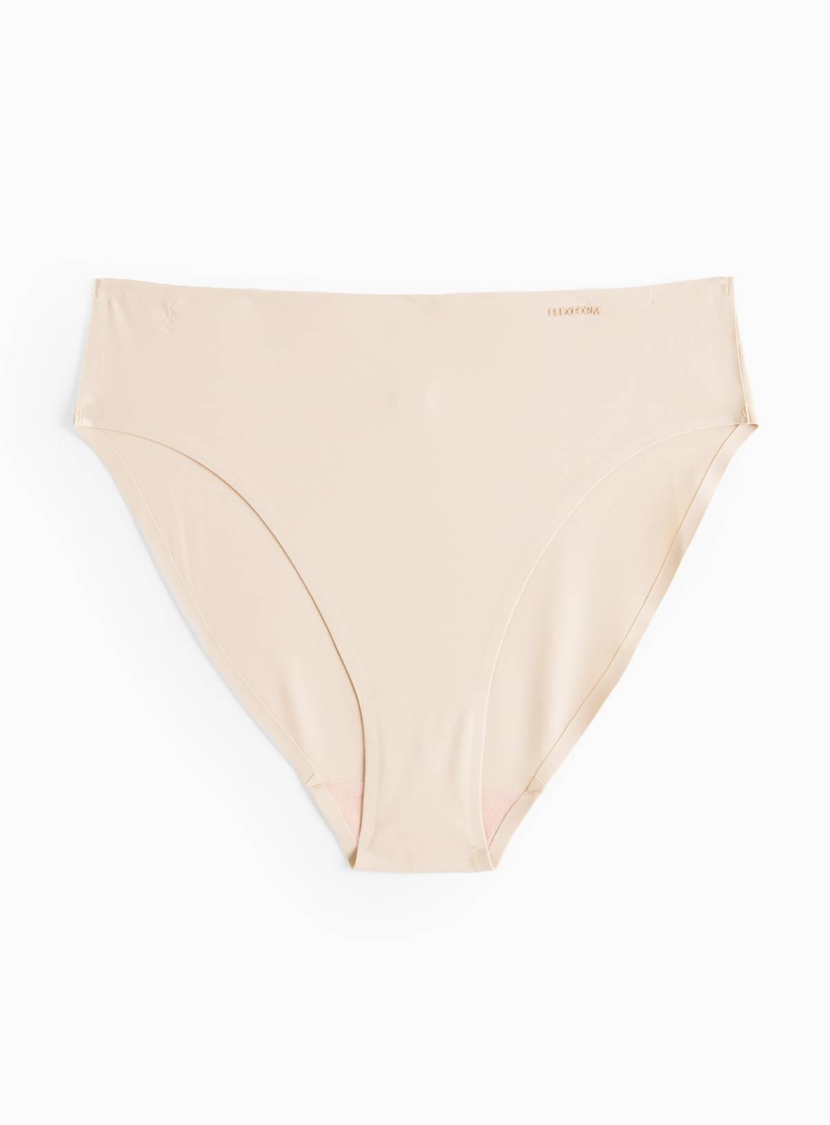 Light Beige Flexform™ Bonded High Leg Knickers 16 - Image 2