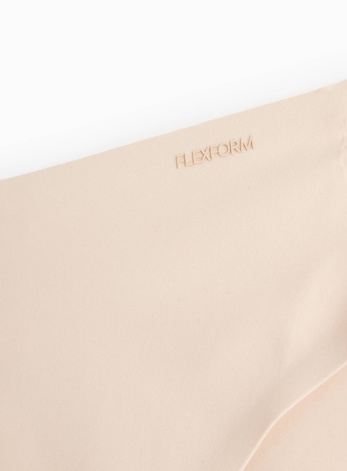 Light Beige Flexform™ Bonded High Leg Knickers 16 - Image 3
