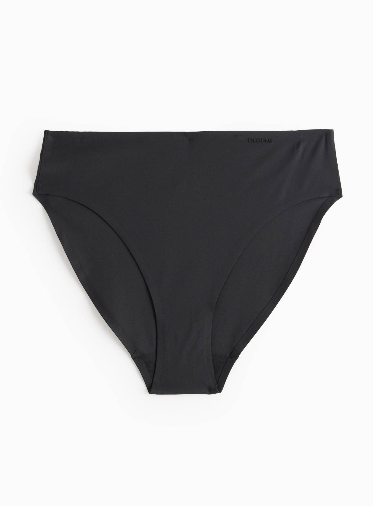 Black Bonded Flexform™ High Leg Knickers 10 - Image 2