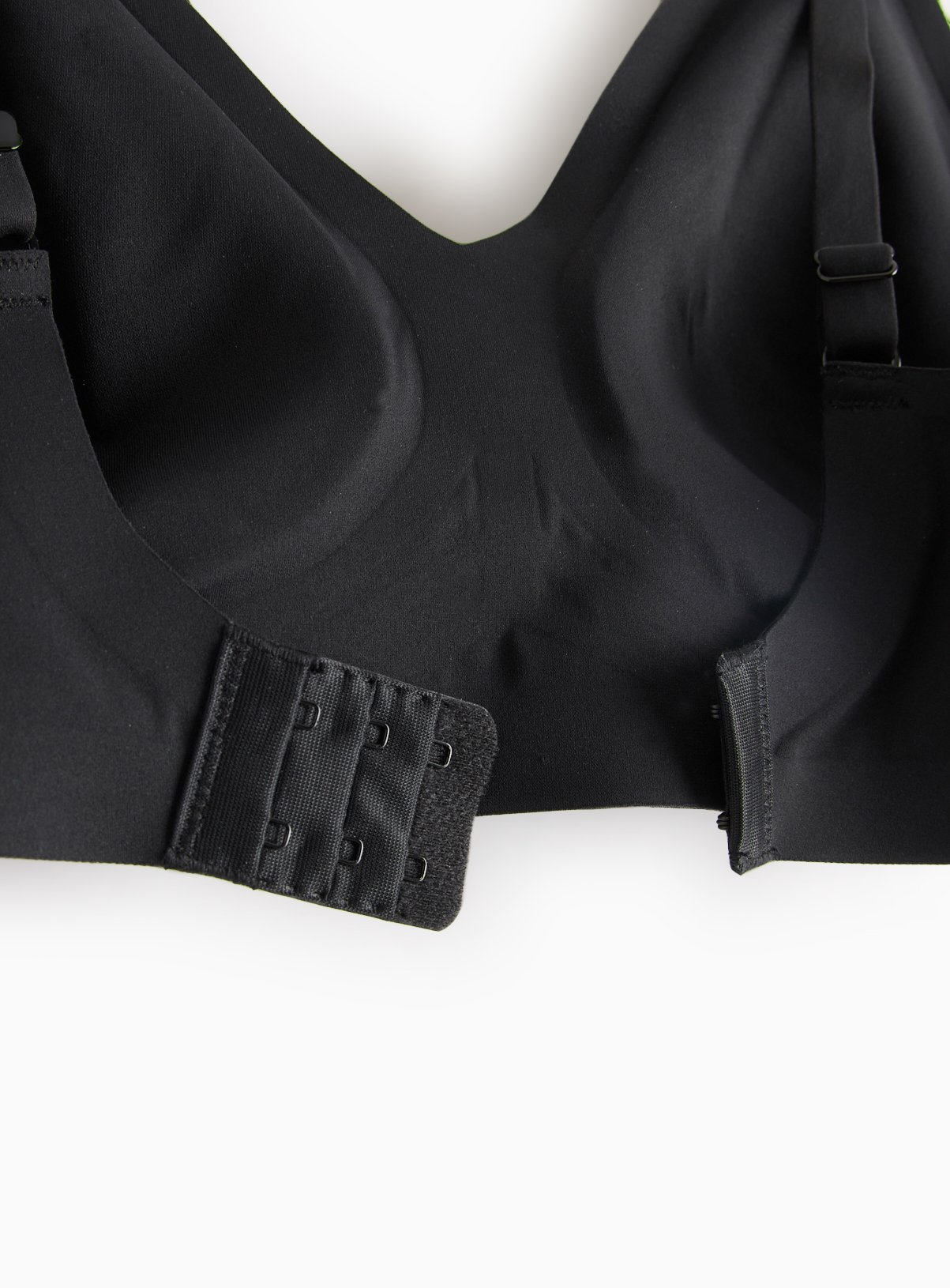 Black Bonded Flexform™ High Apex Plunge Bra XL - Image 4 thumbnail