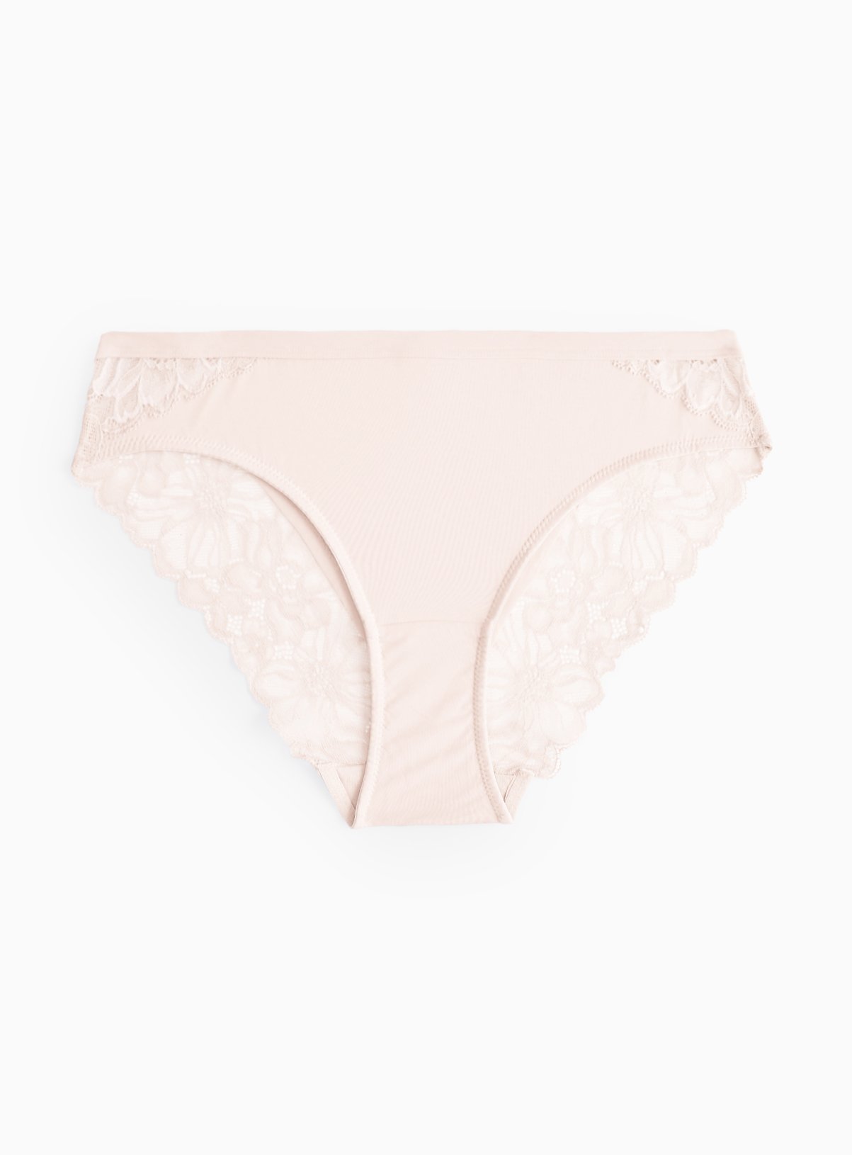 Pink Floral Lace Brazilian Knickers 16 - Image 2 thumbnail