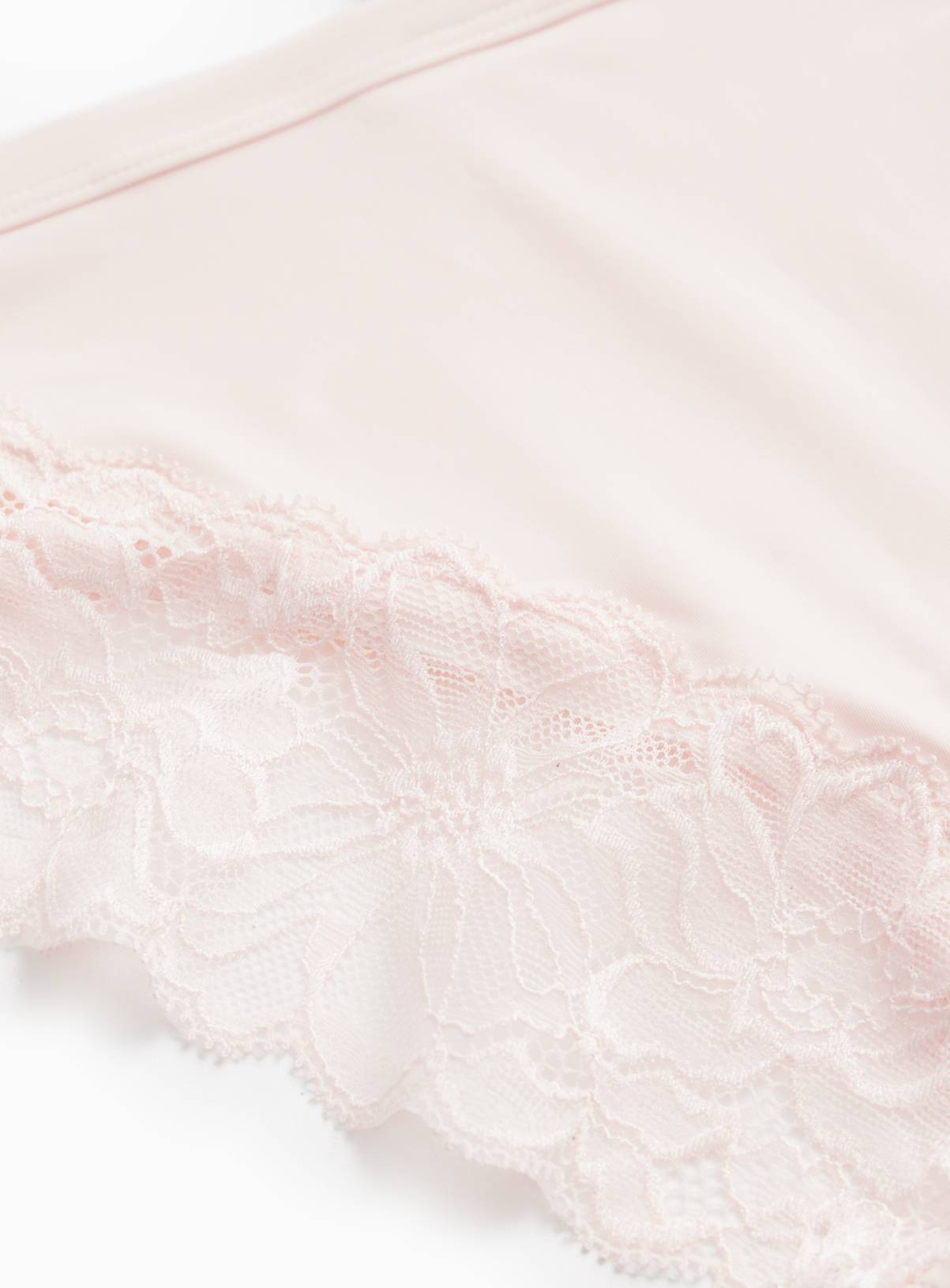 Pink Floral Lace Brazilian Knickers 16 - Image 3