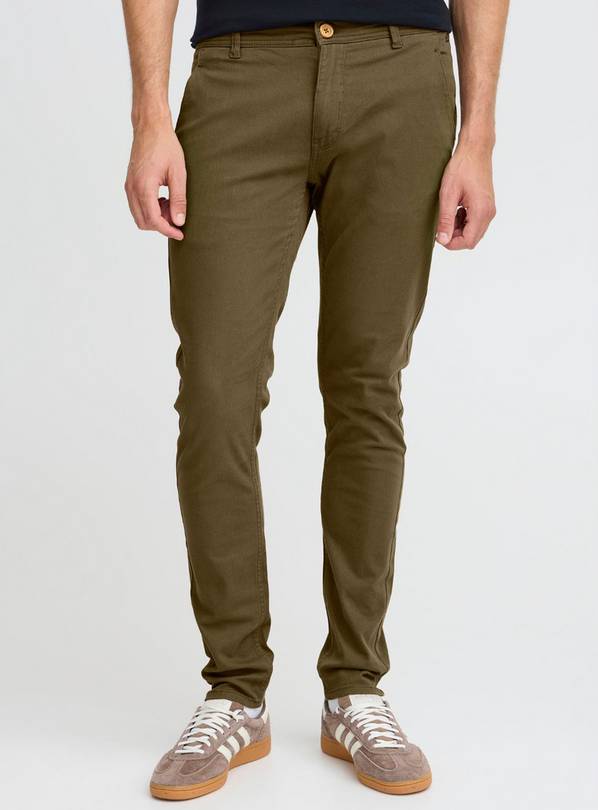 BLEND Slim Fit Khaki Chino Trouser 30R