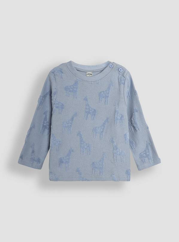 JOJO MAMAN BÉBÉ Giraffe Textured Top 2-3 Years