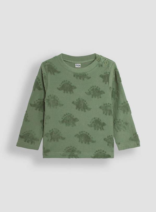 JOJO MAMAN BÉBÉ Stegosaurus Textured Top 12 - 18 month