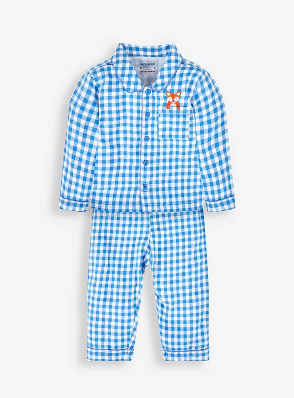 JOJO MAMAN B&Eacute;B&Eacute; Fox Classic Check Pyjamas 12 - 18 month