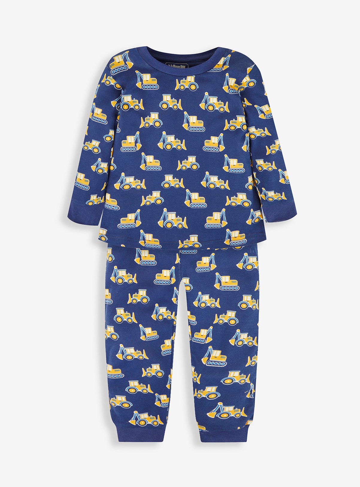 Buy JOJO MAMAN BÉBÉ Glow In The Dark Digger Pyjamas 12 - 18 Month ...