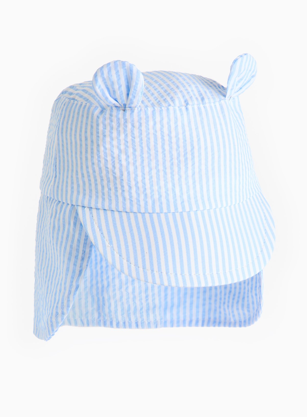 Blue Blue Stripe Keppi Hat (1-2 Years) - Tu by Sainsbury's