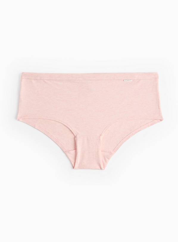 Cottonform™ Pink Rib Shorts Knickers 12