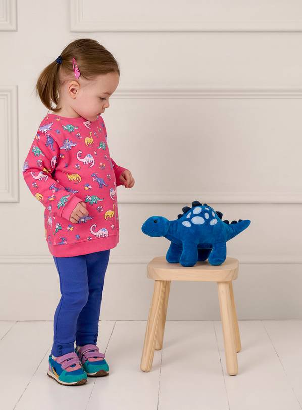 JOJO MAMAN B&Eacute;B&Eacute; Dino Sweatshirt & Leggings Set 3-4 Years