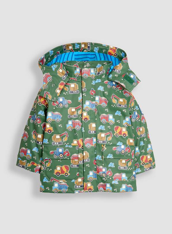 JOJO MAMAN BÉBÉ 3 In 1 Digger Waterproof Jacket 5-6 Years