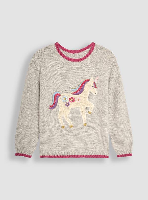 JOJO MAMAN BÉBÉ Unicorn Jumper 5-6 Years