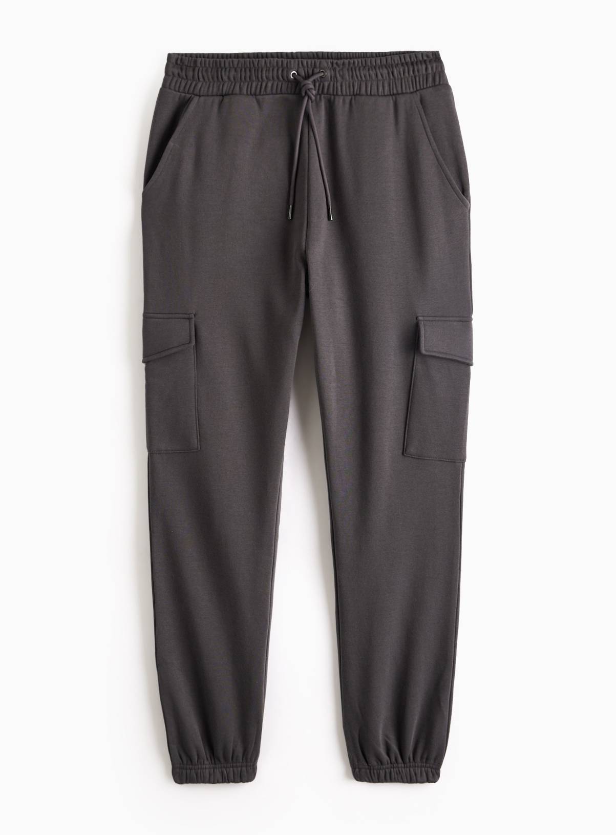 Charcoal Cargo Joggers XL - Image 3