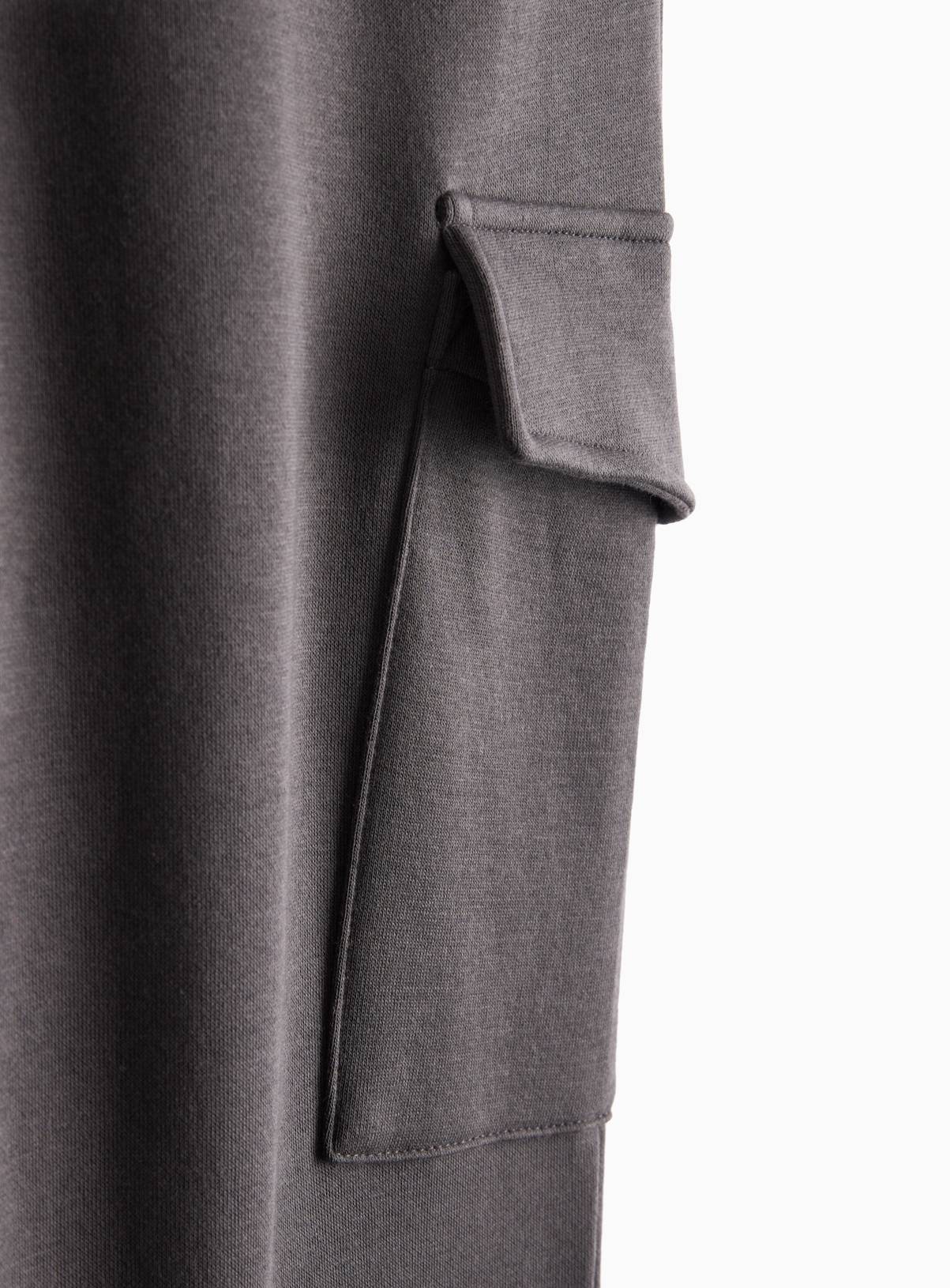 Charcoal Cargo Joggers XL - Image 4