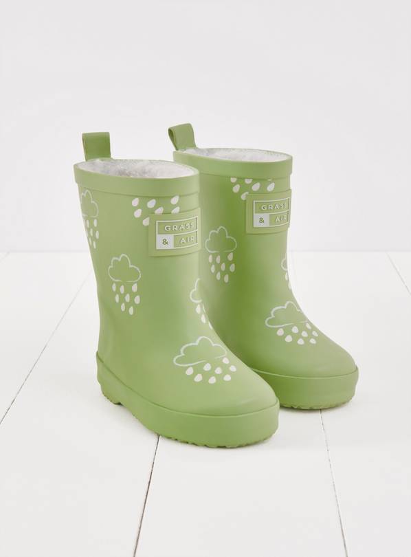 GRASS & AIR Colour Changing Welly 9 Infant