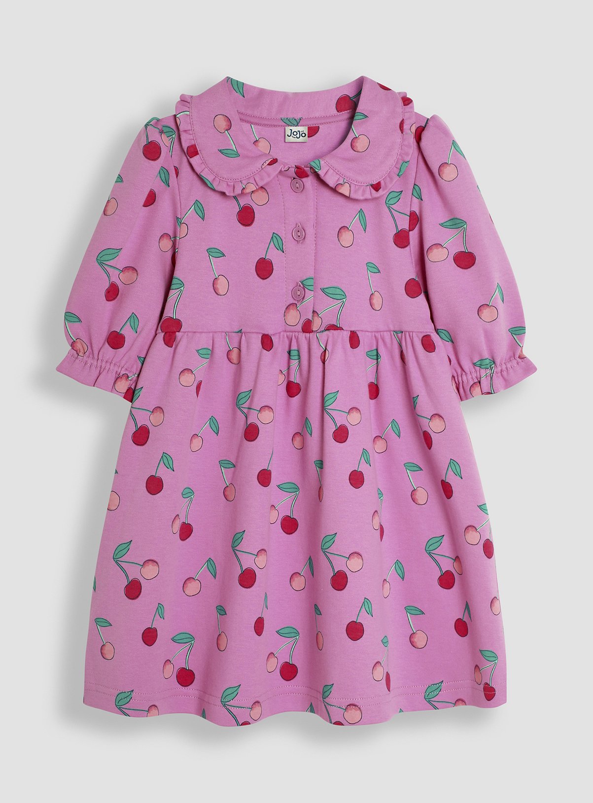 JOJO MAMAN BÉBÉ Cherry Peter Pan Dress 2-3 Years