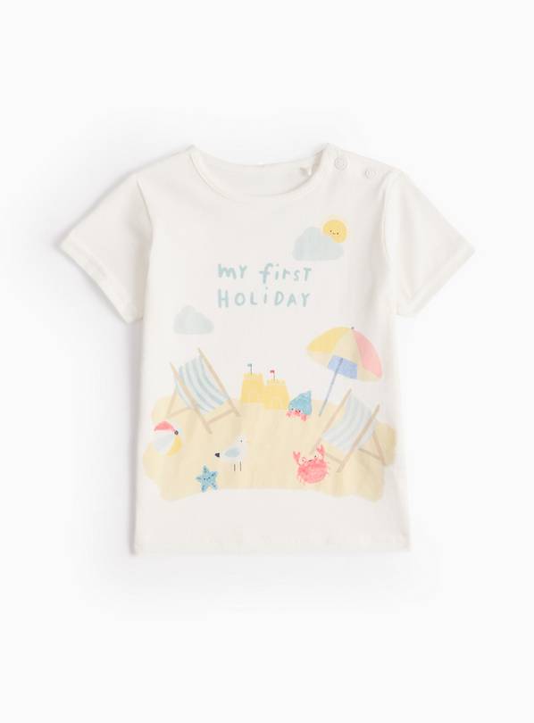 My First Holiday T-Shirt 9-12 months