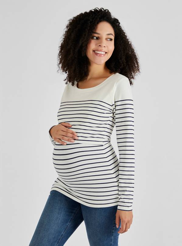 JOJO MAMAN BÉBÉ Breton Nursing Top L