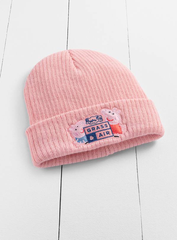 GRASS & AIR Peppa Pig Beanie Hat 6-10 Years