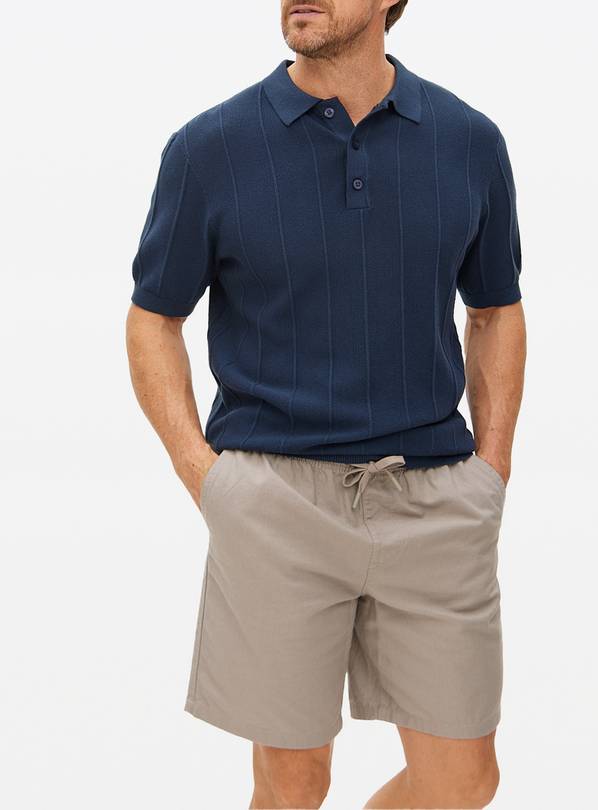 Mink Drawstring Cotton Shorts 46