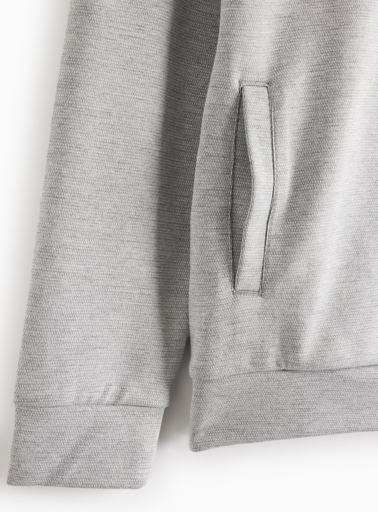 Grey Overhead Hoodie  M - Image 4 thumbnail