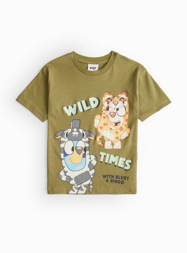 Bluey Character Print T-Shirt 1-2 years