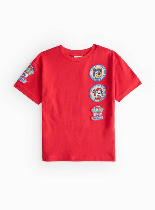 Paw Patrol Red Character Print T-Shirt 1-2 years