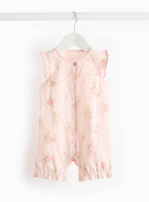 Peter Rabbit Pink Frill Romper 12-18 months