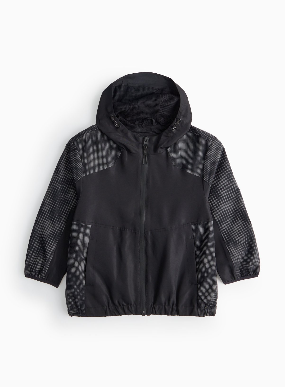 Black Black Hooded Lightweight Mac (7-8 Years) - Tu by Sainsbury's
