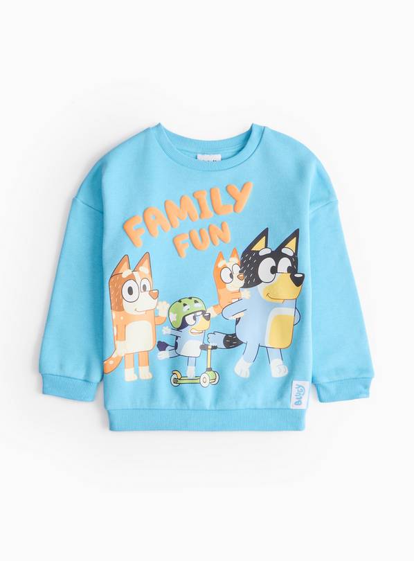 Bluey Character Print Sweatshirt 1-2 years