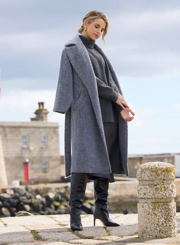 VOGUE WILLIAMS Grey Coat M