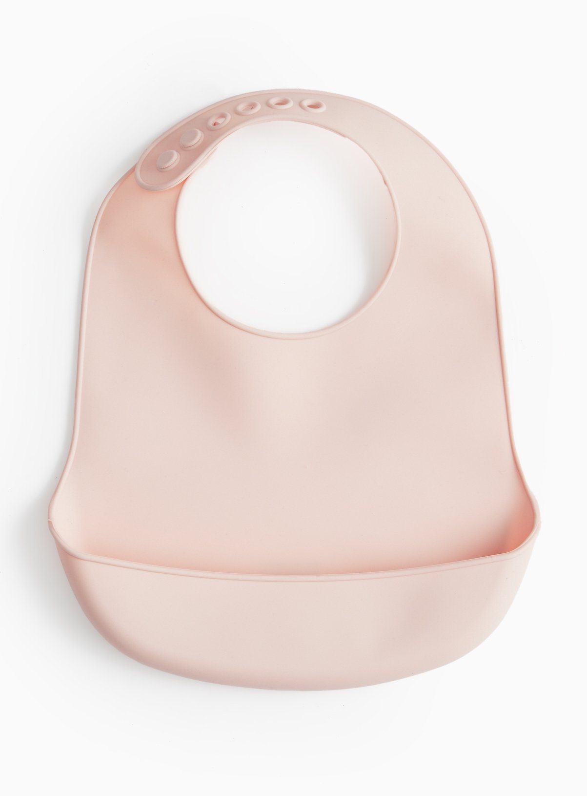 Pink Pink Silicone Bib One Size - Tu by Sainsbury's