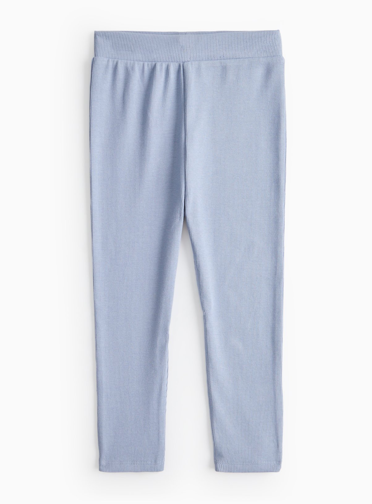 Blue Blue Ribbed Leggings (6-7 Years) - Tu by Sainsbury's