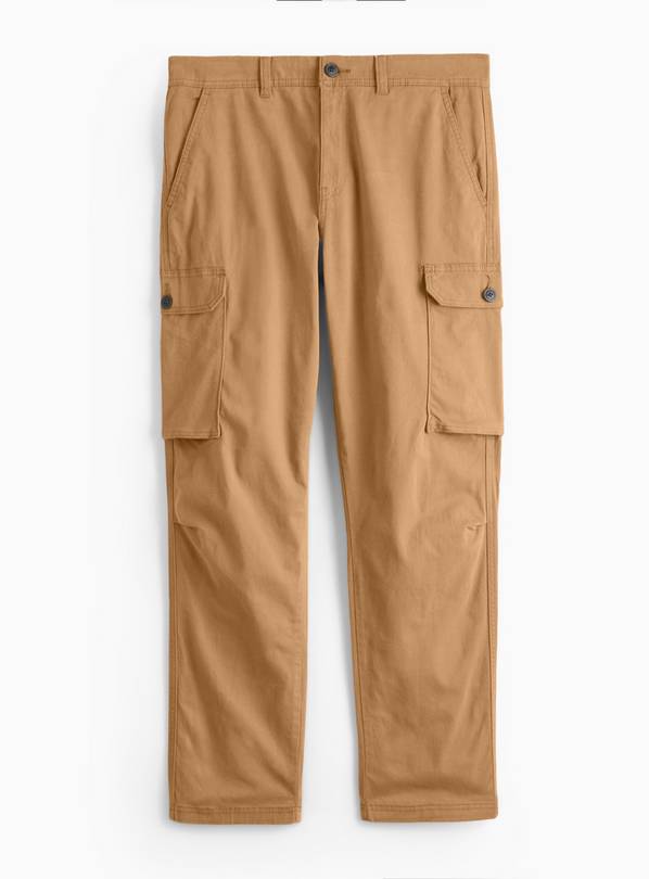 Tan Cargo Trousers  36L