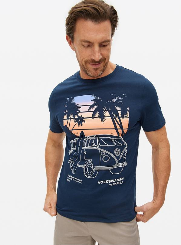 Volkswagen T1 Samba Graphic Print T-Shirt  XXXXL