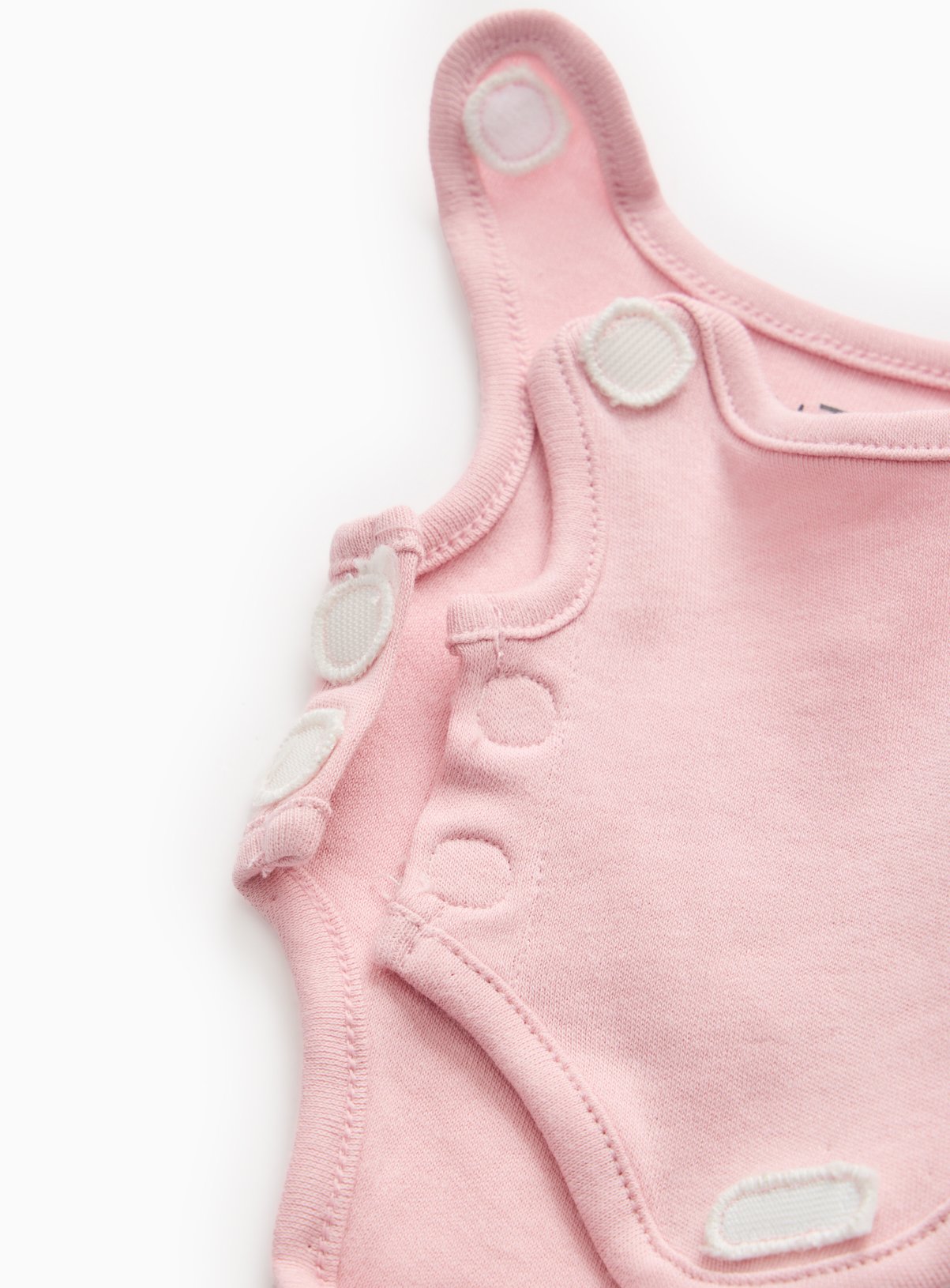 Pink Premature Bodysuits 3 Pack 4lbs - 1.8kg - Image 2 thumbnail