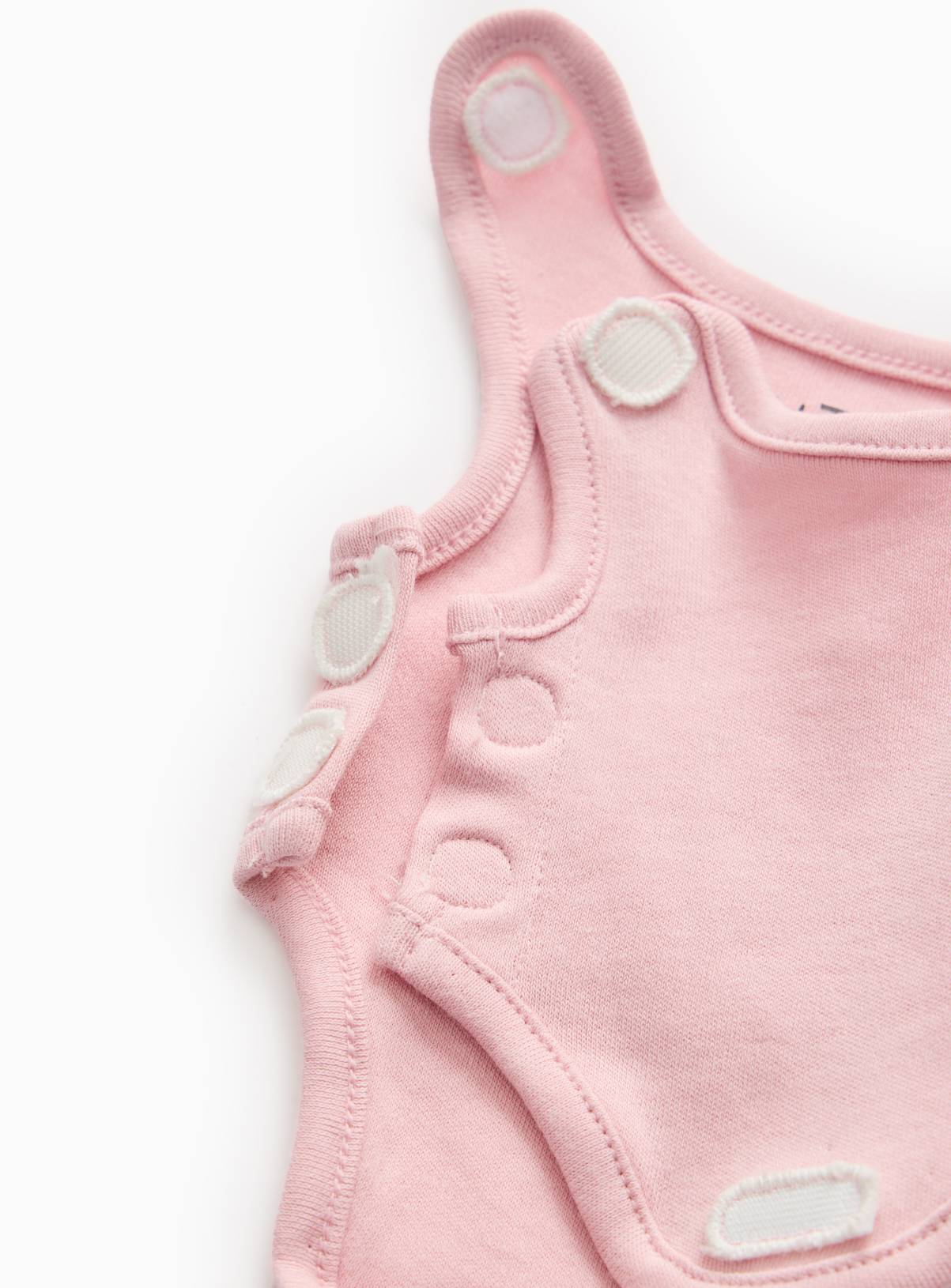 Pink Premature Bodysuits 3 Pack 4lbs - 1.8kg - Image 2
