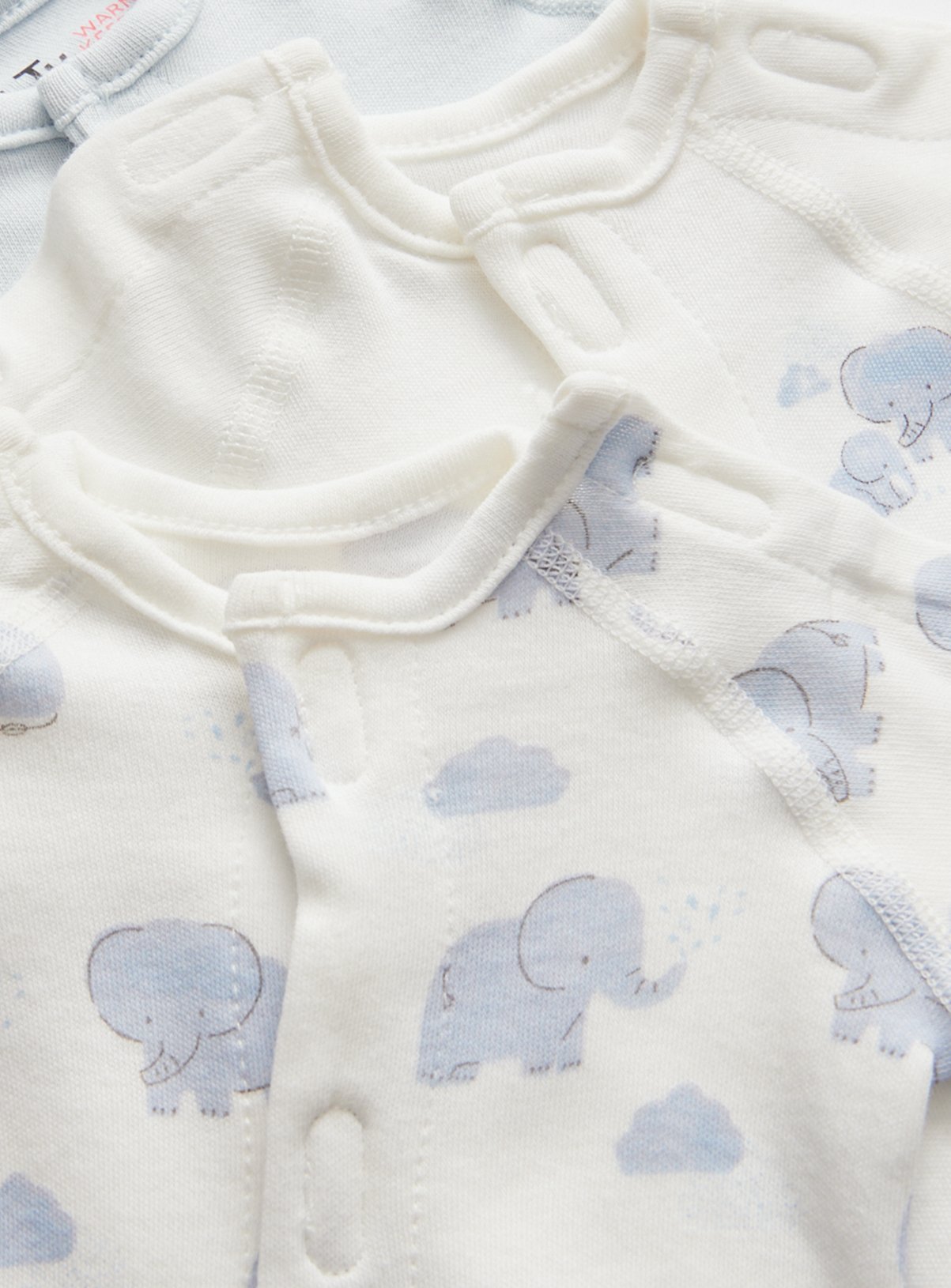 Premature Blue Sleepsuits 3 Pack 3lbs - 1.4kg - Image 2 thumbnail