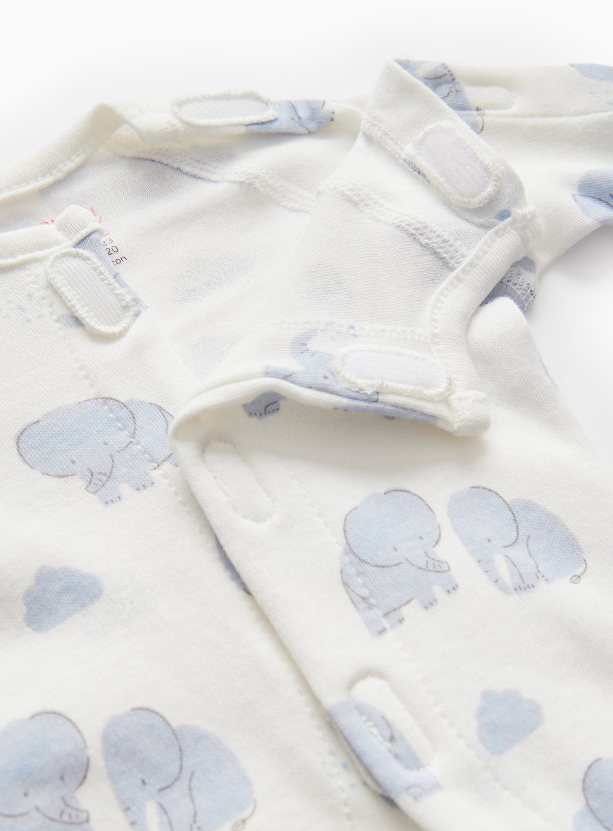 Premature Blue Sleepsuits 3 Pack 3lbs - 1.4kg - Image 3 thumbnail
