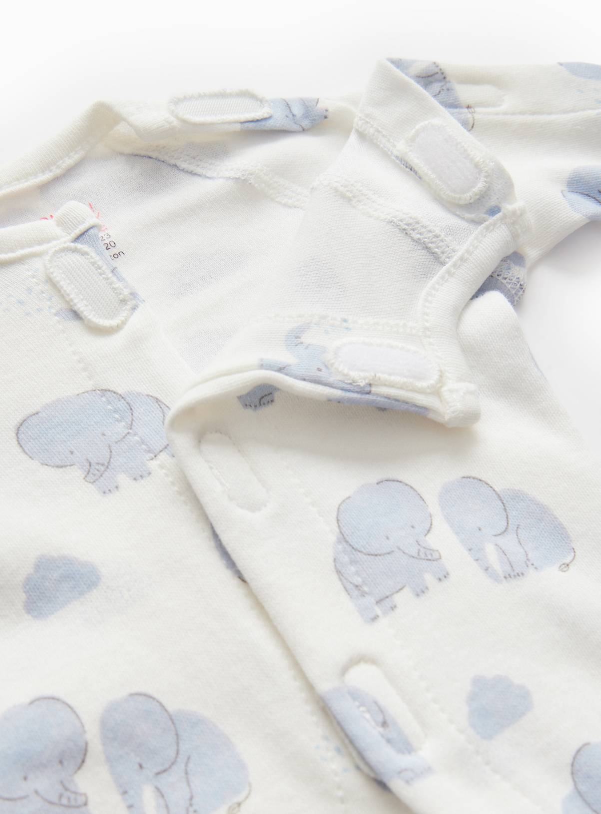 Premature Blue Sleepsuits 3 Pack 3lbs - 1.4kg - Image 3